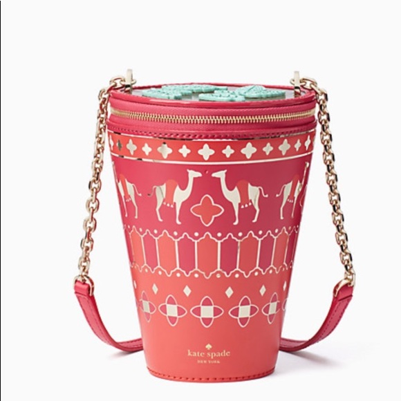 Kate Spade Full Plume Tea Glass Bag - Picture 1 of 7